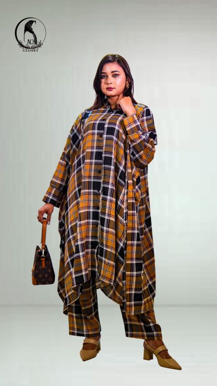 kaftan 2 pis co-ords set